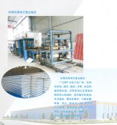 彩鋼瓦楞夾芯復(fù)合板機(jī)